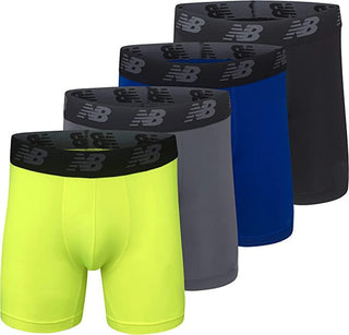 No Fly Boxer Brief for Big and Tall Men - 4 Pack