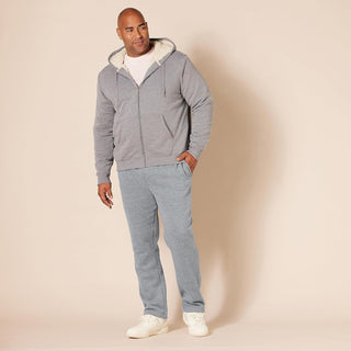 Big Men's Fleece Open Bottom Sweatpanst (Big & Tall)