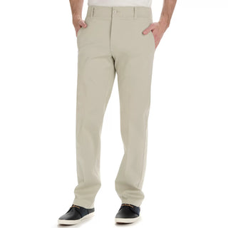 Big Performance Extreme Comfort Khaki Straight-Fit Pants