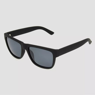 Men'S Lifestyle Rubberized Rectangle  with Polarized Lenses - All in Motion™ Black