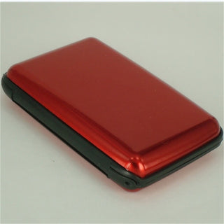 Pocket Business Id Credit Cards Wallet Holder Case Aluminum Metal Men Waterproof Business Id Credit Card Wallet Plastic Pouch