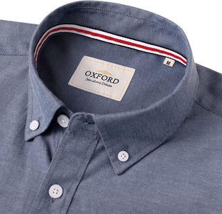 Big Men's Solid Oxford Shirt