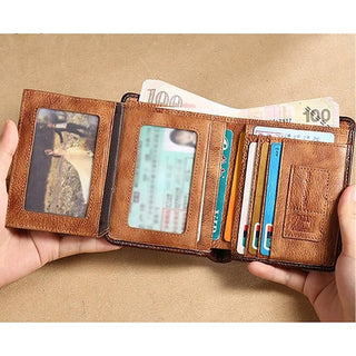 Men's Wallet Wallet Credit Card Holder Wallet Cowhide