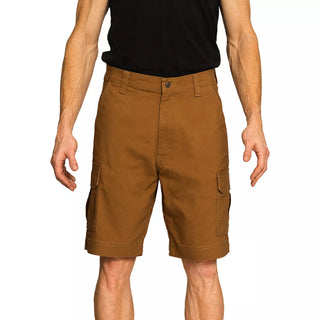 Full Blue Men'S Big Side Elastic Stretch Duck Canvas Cargo Short