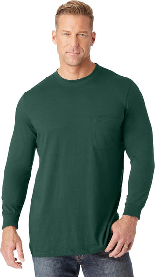 Men's Big & Tall Long-Sleeve Tee