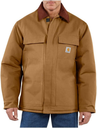 Big Men's Loose Fit Firm Duck Insulated Coat