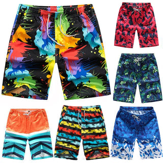 Summer Beach Pants Men'S Quick-Drying Surf Pants Casual plus Size Pants Couple Shorts Beach Pants Swim Shorts Men Board Shorts