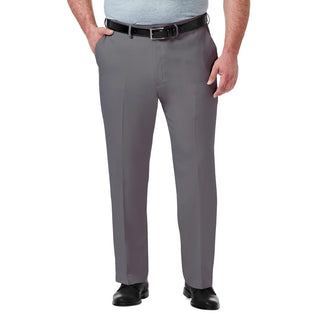 Big & Tall ?? Premium Comfort Expandable-Waist Classic-Fit Stretch Flat-Front Dress Pants