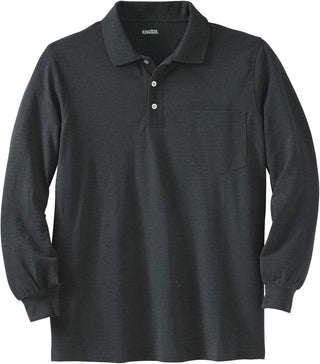 Men's Big & Tall Long-Sleeve Polo