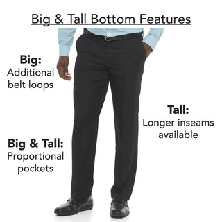 Big & Tall  Performance Series Extreme Comfort Khaki Straight-Fit Pants Original Khaki