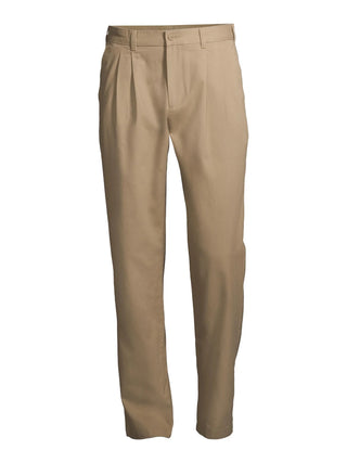 Big Men's Pleated Wrinkle Resistant Pants