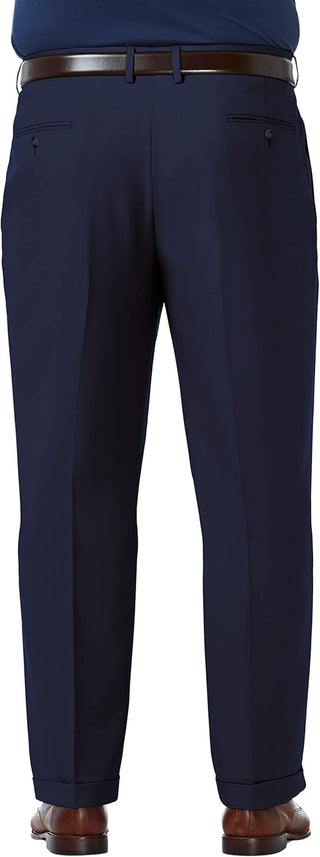 Big Men's Classic Fit Pleat Front Dress Pants