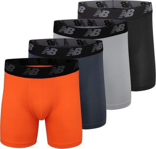 No Fly Boxer Brief for Big and Tall Men - 4 Pack