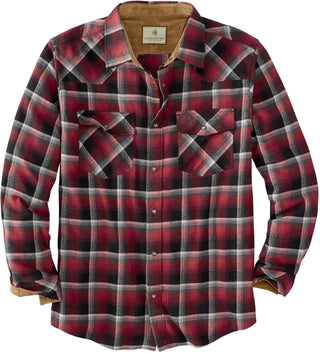 Big Men's Western Flannel Shirt