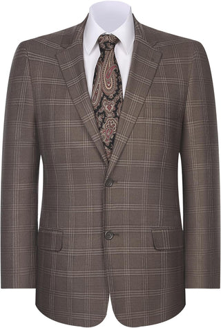 Big Mens Plaid Blazer