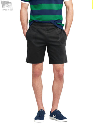 Mens Made in USA Comfort Sweat Shorts Brushed Soft Fleece Active Loungewear Big and Tall Available