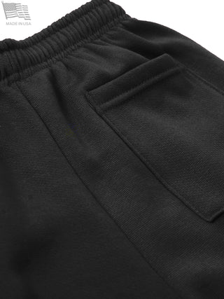 Mens Made in USA Comfort Sweat Shorts Brushed Soft Fleece Active Loungewear Big and Tall Available