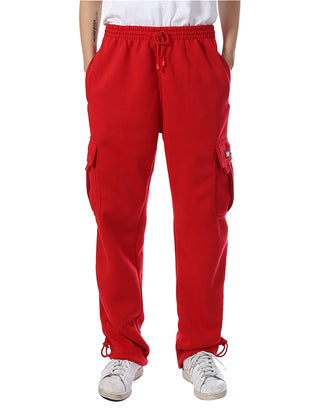 Mens Premium Heavyweight Cargo Sweatpants Big and Tall M-5XL