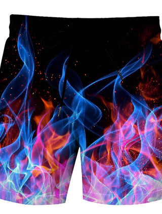 Flame Design Men's Board Shorts